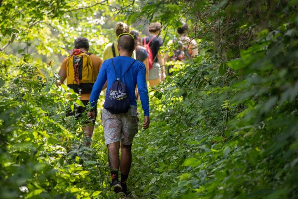 image groupe en balade